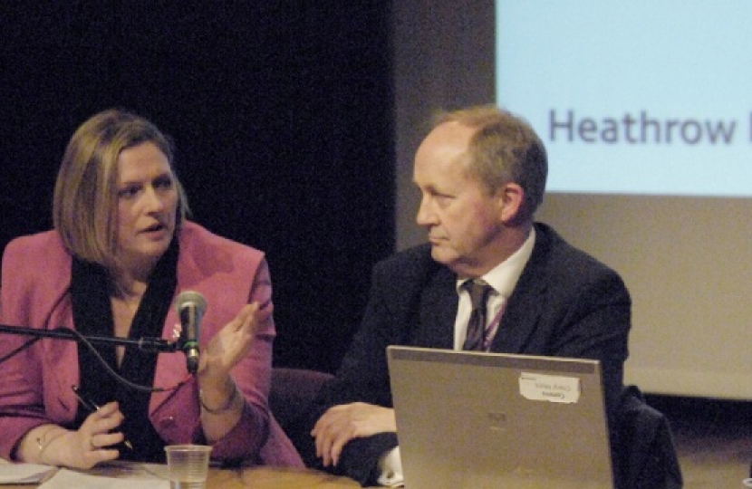 Mary Macleod discussing Heathrow Trials