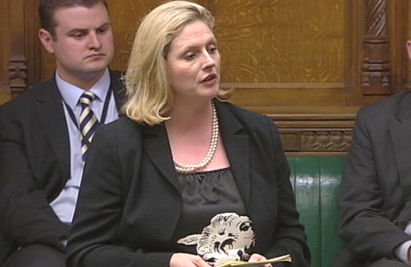 Mary Macleod MP makes her maiden speech in the commons