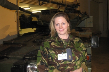 Mary Macleod MP ex-service men and women