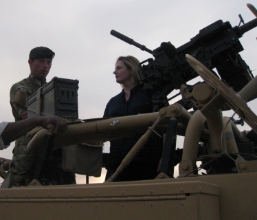 Mary Macleod in Afghanistan